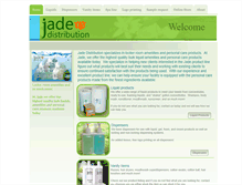 Tablet Screenshot of jadedistribution.com